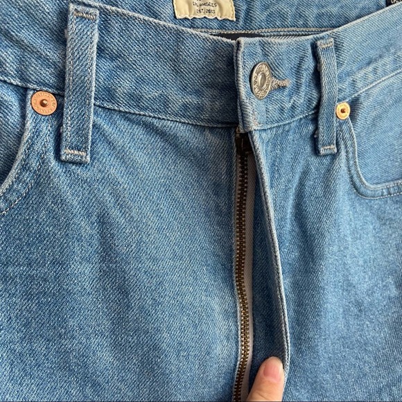 Citizens Of Humanity Jeans Dree Crop High-rise Straight Jeans Size 30 - Picture 5 of 14